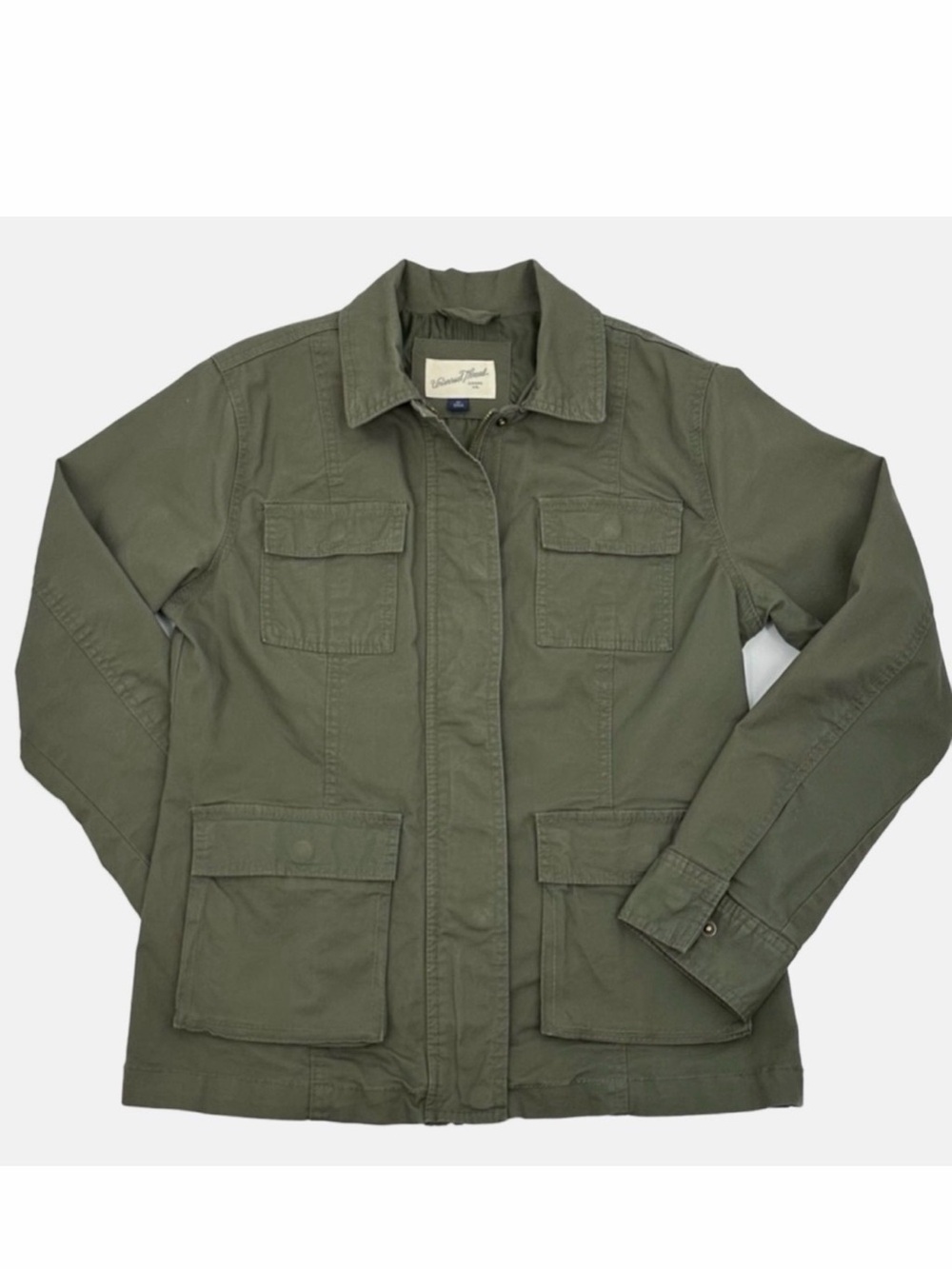 Universal Thread Army Green Cargo Utility Jacket XS - Picture 3 of 13